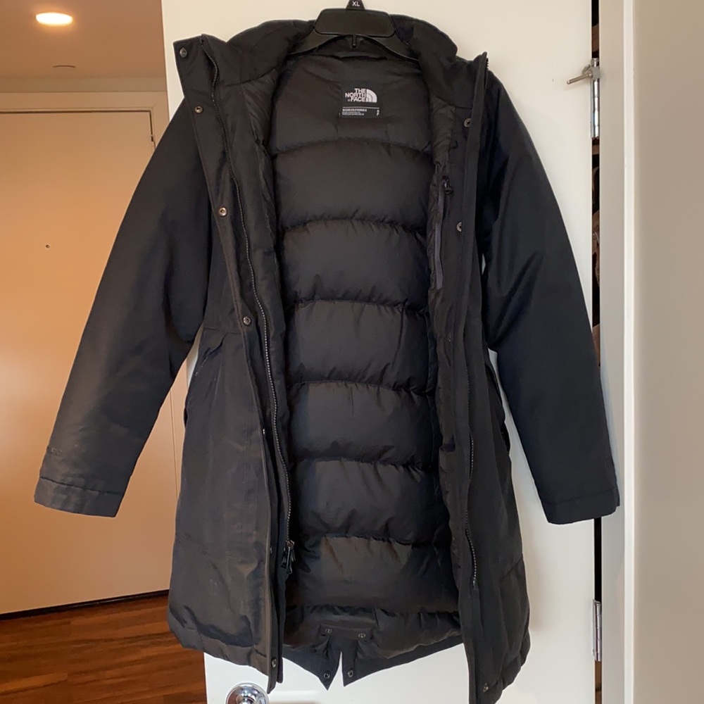 Black North Face Insulated Jacket